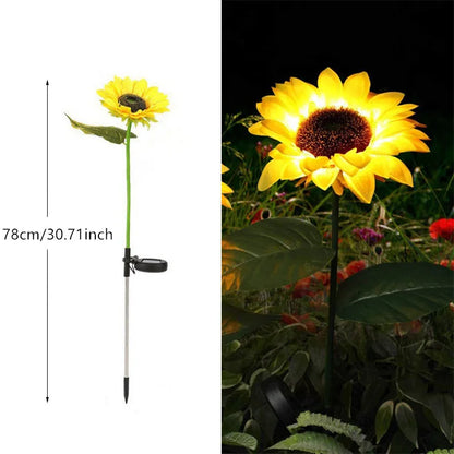 Self Charging Solar Sunflower LED Lights
