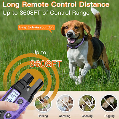 Easy To Use Remote Control Dog Training Collar