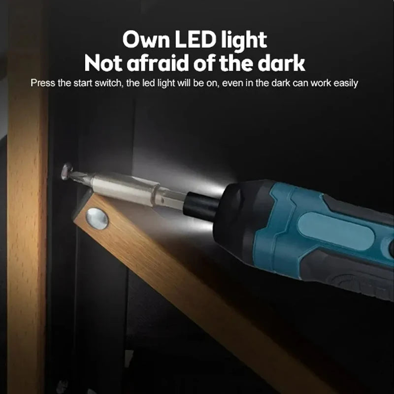 Cordless Automatic Screwdriver (20 Piece Set)