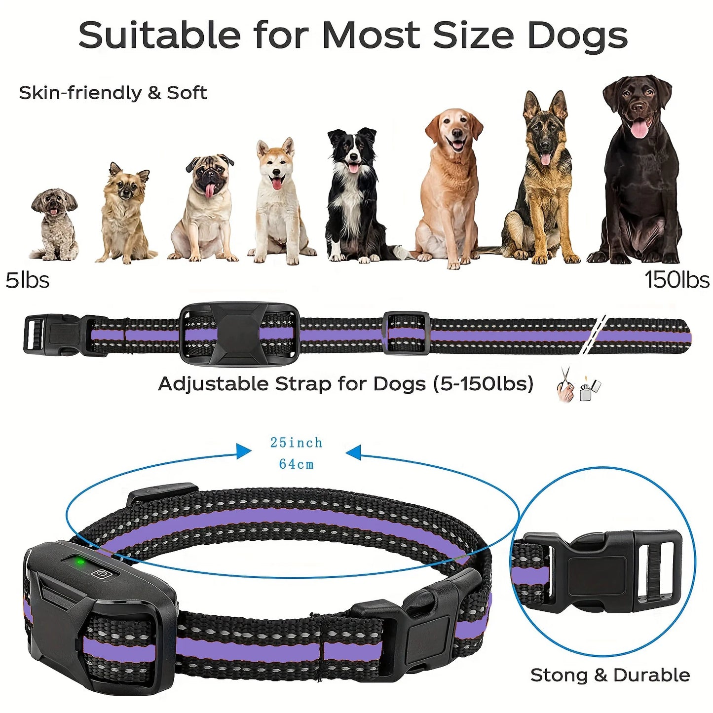 Easy To Use Remote Control Dog Training Collar